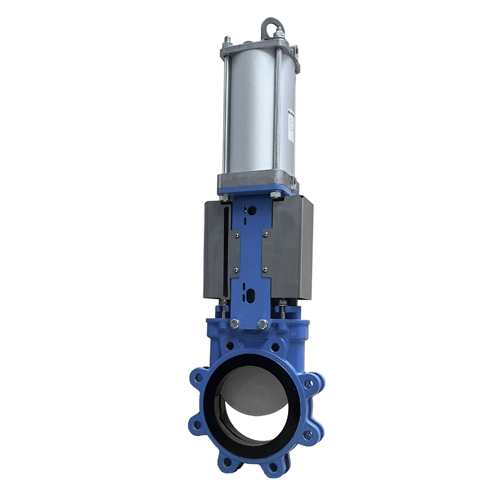 Polyurethane-lined lug type knife gate valve for general industrial applications